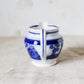 Antique Ironstone Flow Blue Cream Pitcher