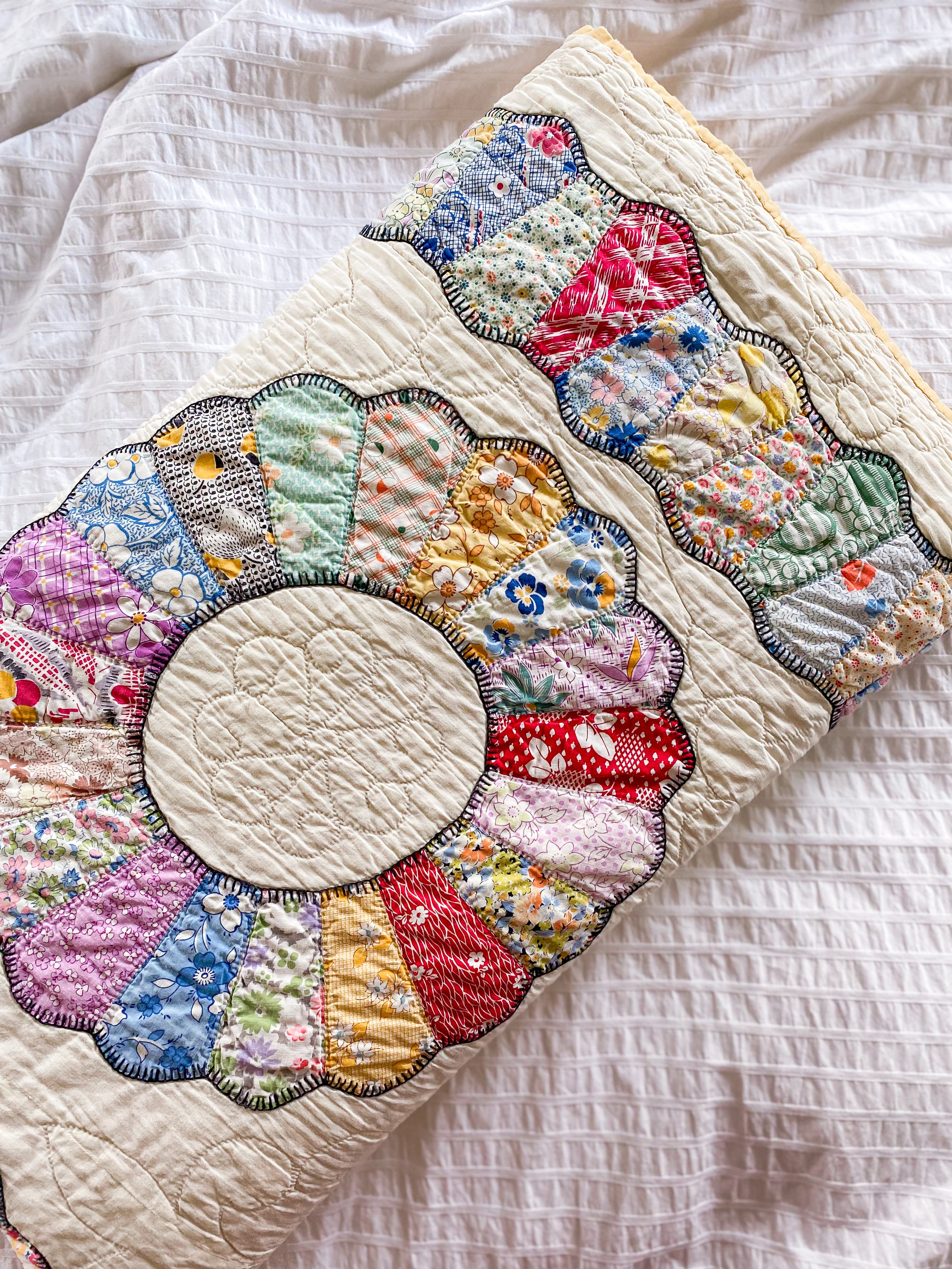 Dresden Plate sale Quilt