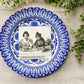 Antique Gibson Girl Ironstone Plate by Royal Doulton, c1900