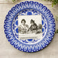 Antique Gibson Girl Ironstone Plate by Royal Doulton, c1900