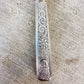 Antique Silverplate Assyrian Head Cold Meat Fork, c1886