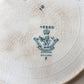 Antique Stained Crazed Polychrome "Yeddo" English Ironstone Plate