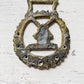 Vintage English Horse Brass Bridle Medallions