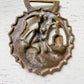 Vintage English Horse Brass Bridle Medallions