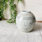 Antique Chinese Stoneware 5" Chinoiserie Ginger Jar