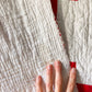 Vintage Red and White Irish Chain Quilt