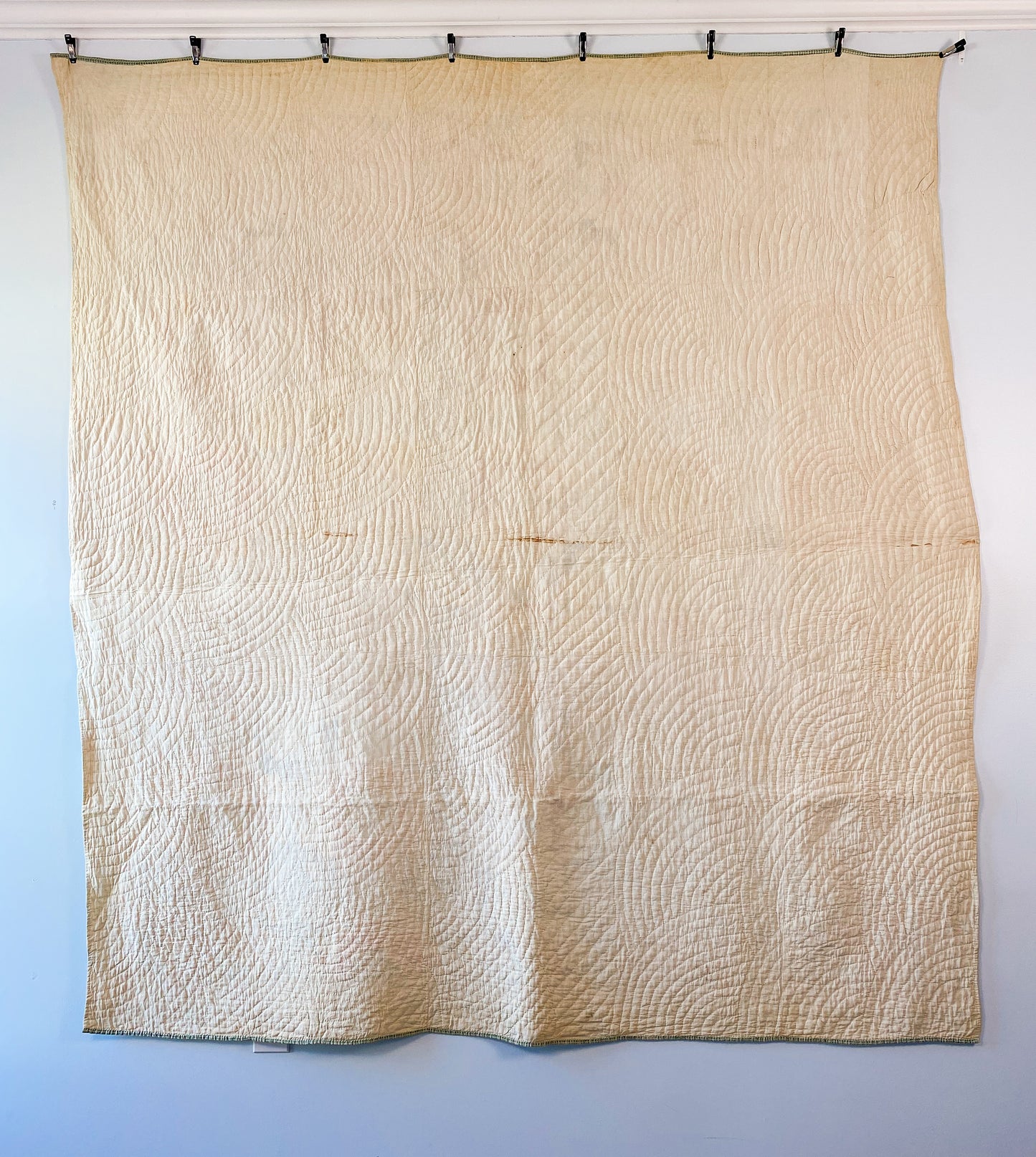 Antique Original Square in a Square Variation Quilt, c1910