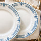 Vintage Set of 2 Scammell's Trenton China 9" Dinner Plates, c1930 Restaurant Ware