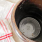Vintage Brown Glaze Stoneware Crock Jar | Modern Farmhouse Decor