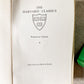 Vintage Set of 2 Green Harvard Classics Five-Foot Shelf of Books, 1959