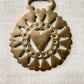 Vintage English Horse Brass Bridle Medallions - Hearts & Stars