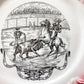 Bullfighter Antique French Conversation Plate