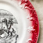 Bullfighter Antique French Conversation Plate