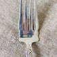 Vintage Sterling Silver Cold Meat Fork | Normandy Rose by Northumbria
