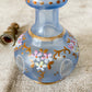 Antique Hand Painted Perfume Bottle with Koi Stopper