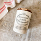 Antique Dundee Marmalade Crock with Rare Wax Paper Lid