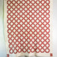 Vintage Red and White "The X Quisite" Quilt