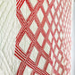 Vintage Red and White "The X Quisite" Quilt