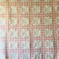 Vintage Pink and White Double Irish Chain Quilt