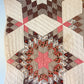 Antique Touching Stars Quilt, c1880