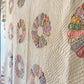 Vintage 1933 Dresden Plate Quilt with Initials and Date