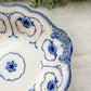 Antique Flow Blue Beaufort by Grindley Ironstone Serving Bowl