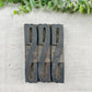 Vintage Tall Skinny Wood 5" Letterpress Blocks