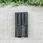 Vintage Tall Skinny Wood 5" Letterpress Blocks