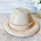 Antique Stoneware 7.75" Crock Dough Bowl, Primitive Beige Mixing Bowl with Etched Lines