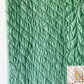Vintage Emerald Green Shoofly Quilt, Plaid Shirting Fabrics, Feather Hand Quilting, c1930s, 82" x 67"