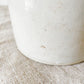 Antique Macomb Stoneware Narrow Mouth Fruit Canning Crock Jar with Zinc Lid | Rustic Farmhouse Decor
