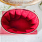 Vintage Silverplate Trinket Jewelry Box with Red Velvet Lining, Gift Presentation Box with Hinged Lid