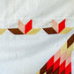 Vintage Red and Yellow Lone Star Unfinished Quilt TOP - 87" x 75"